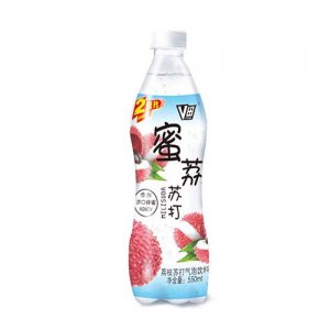 V田蜜荔蘇打氣泡飲料550ml