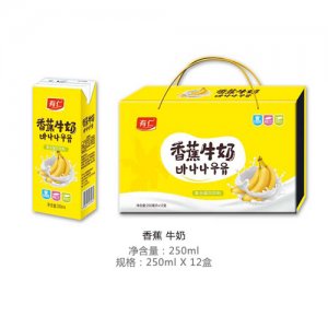 有仁香蕉牛奶