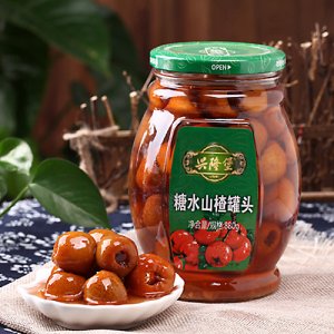 興隆堡山楂罐頭-880g