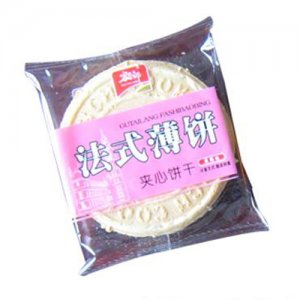 谷太郎法式薄餅夾心餅干草莓味