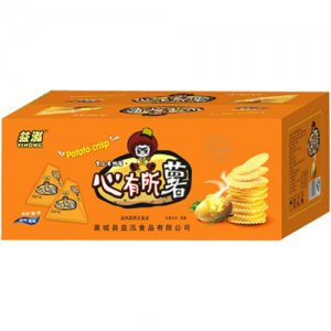 益泓心有所薯箱裝薯片
