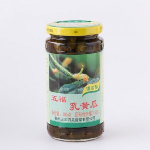 四美清淡乳黃瓜380g