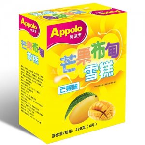 阿波羅芒果布甸雪糕6支裝