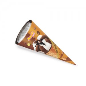 阿波羅甜筒(雙色)-香草味+巧克力味