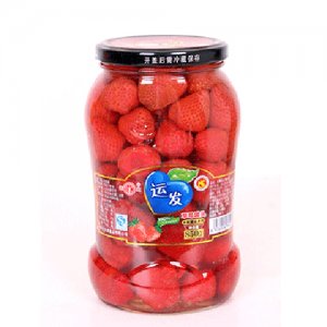 金大地食品草莓罐頭