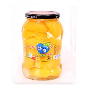 金大地食品黃桃罐頭