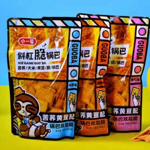 小一哥斜杠脆鍋巴--苦蕎黃豆配