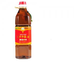 醇自然菜籽油四級(jí)0.9LPET瓶裝