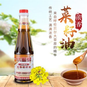 小蜜蜂濃香菜籽油450ml