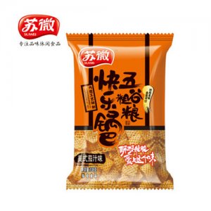 蘇微快樂(lè)五谷粗糧鍋巴美式茄汁味