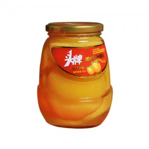 頭牌黃桃罐頭700g