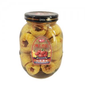 錦上添花山楂罐頭260克