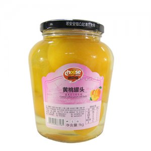 選中你黃桃罐頭1KG
