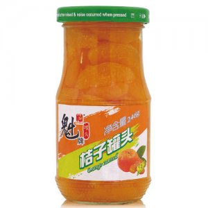 魁牌糖水桔子罐頭246g