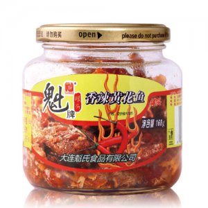 魁牌香辣黃花魚罐頭168g