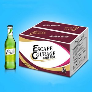 越戰(zhàn)越勇蘇打酒清純型300mlX24