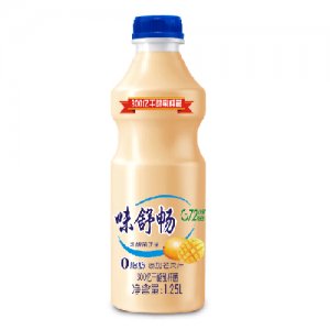 味你美乳酸菌飲料1.25L+芒果汁單瓶