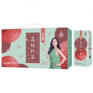 宜養(yǎng)荔枝紅茶果汁茶飲料(250ML)