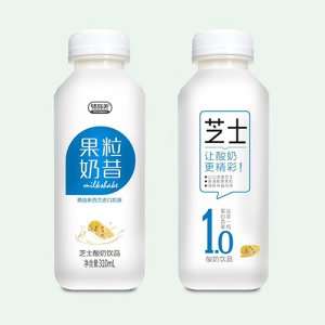 味你美果粒奶昔