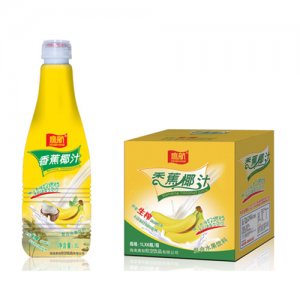 鷹航香蕉椰汁1L