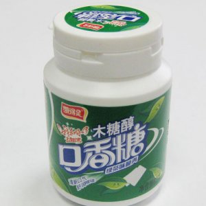 凱得靈木糖醇低糖口香糖綠茶口味52g