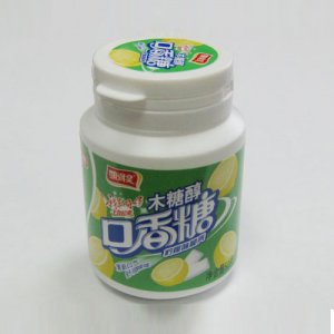 凱得靈木糖醇低糖口香糖檸檬口味52g