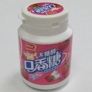 凱得靈木糖醇低糖口香糖青草莓口味52g