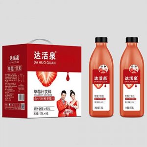 達活泉鮮榨草莓汁1.15Lx6