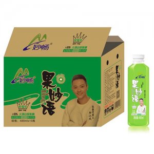 妙暢果妙語益生菌復(fù)合果汁480ml（獼猴桃味）