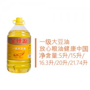 金絲源一級(jí)大豆油5L