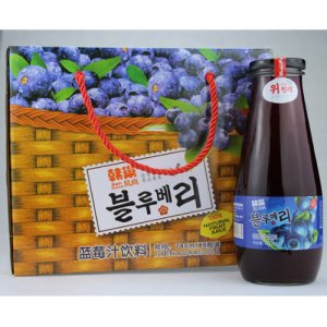 韓巢藍(lán)莓汁飲料玻璃瓶780ml