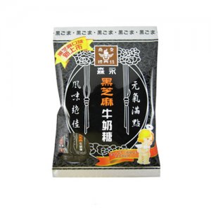 森永黑芝麻牛奶糖(袋裝)