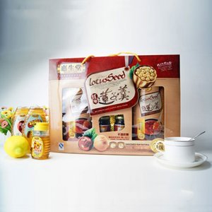 惠生堂不加蔗糖紅棗蓮子羹禮盒600g