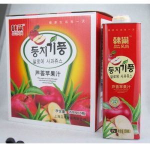 韓巢蘆薈蘋果汁飲料956ml