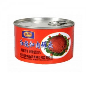 盤(pán)典紅燒扣肉罐頭397克