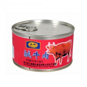 盤典咸鹵牛肉罐頭340克