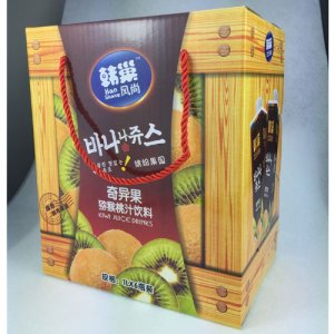 韓巢奇異果獼猴桃汁飲料屋頂盒1L