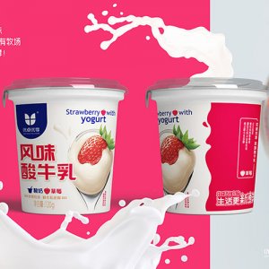 優(yōu)卓?jī)?yōu)享草莓風(fēng)味酸牛乳120g
