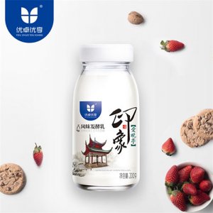 優(yōu)卓?jī)?yōu)享印象愛晚亭風(fēng)味發(fā)酵乳200g