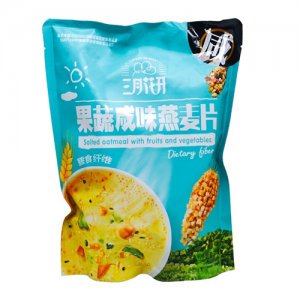 三月花開果蔬咸味燕麥片300g