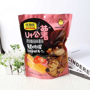 優(yōu)加優(yōu)原切番茄味薯?xiàng)l100克