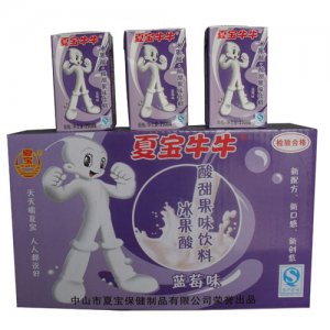 夏寶酸甜果味飲料(藍(lán)莓)250ml