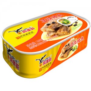 鷹金錢(qián)橄欖油豆豉鯪魚(yú)罐頭100克