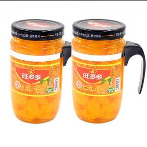 旺多多冰糖桔片爽罐頭608g