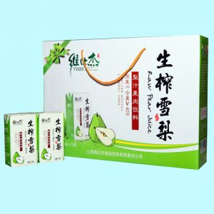 維仕杰梨汁利樂包禮盒