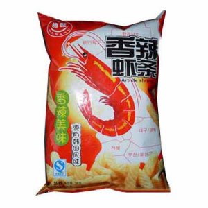 康澤源格旺香辣蝦條35g