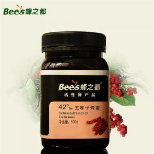蜂之都五味子蜂蜜500g