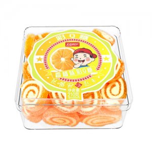 天天好日子香橙味彩Q糖210克