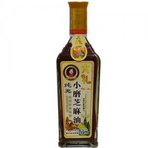 金達(dá)萊純黑芝麻油503ml
