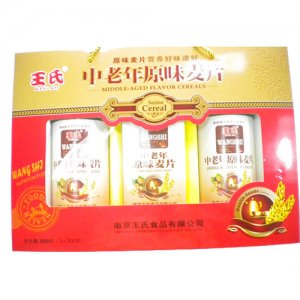 王氏中老年原味麥片
